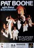 BOONE, PAT - 1981 - Plakat - In Concert - Mr. Sunshine Tour - Poster - Mannheim
