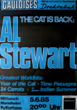 STEWART, AL - 1985 - Live In Concert - Cat Is Back Tour - Poster - Mannheim