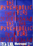 PSYCHEDELIC FURS - 1991 - In Concert - World Days Tour - Poster - Berlin