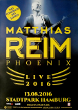 REIM, MATTHIAS - 2016 - Plakat - In Concert - Phoenix Tour - Poster - Hamburg - B