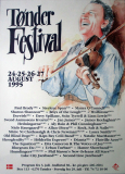 TONDER FESTIVAL - 1995 - Konzertplakat - Paul Brady - Steeleye Span - Poster