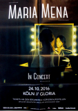 MENA, MARIA - 2016 - Plakat - Live In Concert Tour - Poster - K�ln