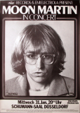 MARTIN, MOON - 1979 - Konzertplakat - Concert - Tourposter - D�sseldorf