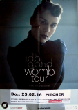 GARD, IDA - 2016 - In Concert - Womb Tour - Poster - D�sseldorf - B