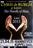 DE BURGH, CHRIS - 2015 - In Concert - The Hands of Man Tour - Poster - Hannover
