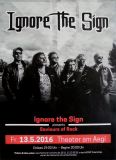 IGNORE THE SIGN - 2016 - In Concert - Saviours of Rock Tour - Poster - Hannover