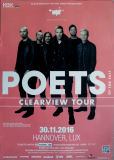 POETS OF THE FALL - 2016 - In Concert - Clearview Tour - Poster - Hannover