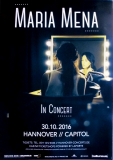 MENA, MARIA - 2016 - Plakat - Live In Concert Tour - Poster - Hannover