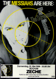 SCREAMING BLUE MESSIAHS - 1986 - Plakat - Concert - Tourposter - Bochum