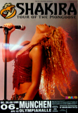 SHAKIRA - 2003 - Live In Concert - Mongoose Tour - Poster - Mnchen