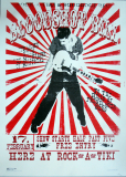 BLOODSHOP BILL - 2011 - Konzertplakat - Poster - Siebdruck - Berlin - Rot