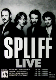 SPLIFF - 1984 - Plakat - In Concert - Schwarz auf Weiss Tour - Sden - Poster