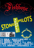 STONE TEMPLE PILOTS - 1992 - Live In Concert - Fishbone - Core Tour - Poster
