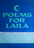 POEMS FOR LAILA - 1991 - Tourplakat - Concert - La Fillette Triste - Tourposter