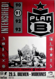PLAN B - 1991 - Terry Hoax - In Concert - Intensified Tour - Poster - Bremen