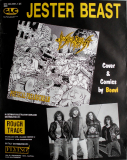 JESTER BEAST - 1991 - Plakat - Trash Metal - Poetical Freakscream - Tourposter
