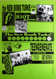 NEW BOMB TURKS - 1994 - Live In Concert - Teengenerate Tour - Poster
