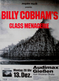 COBHAM, BILLY - 1982 - Konzertplakat - Glass Menagerie - Tourposter - Giessen
