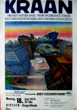 KRAAN - 1979 - Konzertplakat - Concert - Flyday - Tourposter - Giessen
