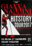 NANNINI, GIANNA - 2017 - Concert - History European Tour - Poster - Hamburg BAI