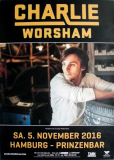 WORSHAM, CHARLIE - 2016 - Live In Concert Tour - Poster - Hamburg