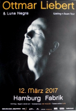 LIEBERT, OTTMAR - 2017 - In Concert - Waiting n Swan Tour - Poster - Hamburg