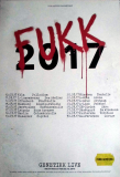 GENETIKK - 2017 - Plakat - Live In Concert - Fukk Tour - Poster