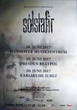 SOLSTAFIR - 2017 - Plakat - In Concert - Berdreyminn Tour - Poster