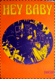 HEY BABY - 1993 - Plakat - In Concert - Kultmachine Tour - Poster