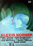 KORNER, ALEXIS - 1975 - Plakat - Live In Concert Tour - Poster - Salzgitter
