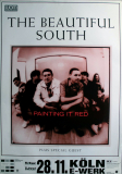 BEAUTIFUL SOUTH, THE - 2000 - In Concert - Painting it Red Tour - Poster - Kln A