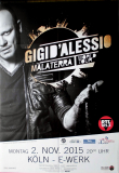 D'ALESSIO, GIGI - 2015 - Live In Concert - Malaterra Tour - Poster - Kln B