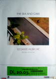 SEA AND CAKE - 2000 - Plakat - In Concert - Oui Tour - Poster - Duisburg