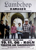 LAMBCHOP - 2006 - Konzertplakat - Concert - Damaged - Tourposter - Kln