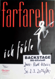 FARFARELLO - 1997 - Plakat - In Concert - Ich Fhle Tour - Poster - Duisburg