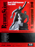 RUBBERSLIME - 2005 - Tourplakat - Punk - Concert - Die Mimmi's - Tourposter