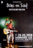 BEANS ON TOAST - 2018 - In Concert - Deutschland Tour - Poster - Hannover