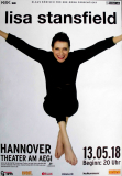 STANSFIELD, LISA - 2018 - Plakat - In Concert Tour - Poster - Hannover