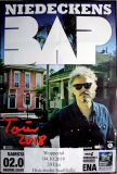 BAP - NIEDECKEN - 2018 - Konzertplakat - Concert - Tourposter - Wuppertal - A
