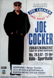 COCKER, JOE - 1997 - Live In Concert - Sail Away Tour - Poster - K�ln - B