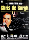 DE BURGH, CHRIS - 2003 - Plakat - Live In Concert - Solo Tour - Poster - Bonn