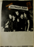 ZELTINGER BAND - 1979 - Tourplakat - Concert - De Plaat - Tourposter