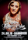 KUHN, DIETER THOMAS - 2018 - Plakat - Live In Concert - Poster - Hannover