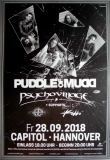 PUDDLE OF MUDD - 2018 - Konzertplakat - Psycho Village - Tourposter - Hannover