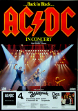 AC/DC - ACDC - 1980 - Whitesnake - Concert - Back In Back Tour - Poster - Essen