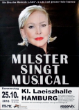 MILSTER, ANGELIKA - 2018 - In Concert - Singt Musical Tour - Poster - Hamburg
