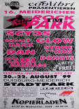 ROCK IM PARK - 1999 - In Concert - Scycs - Donots - Dan - Glow - Poster - Duisburg