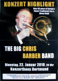 BARBER, CHRIS - 2019 - Jazz - Live In Concert Tour - Poster - Dortmund