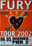 FURY IN THE SLAUGHTERHOUSE - 2002 - In Concert Tour - Poster - Bremen
