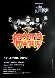 PRAYING MANTIS - 2017 - Plakat - Live In Concert Tour - Poster - Hamburg - A